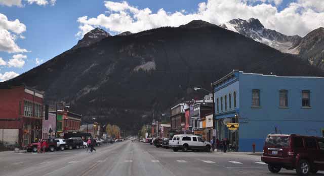 downtown scene